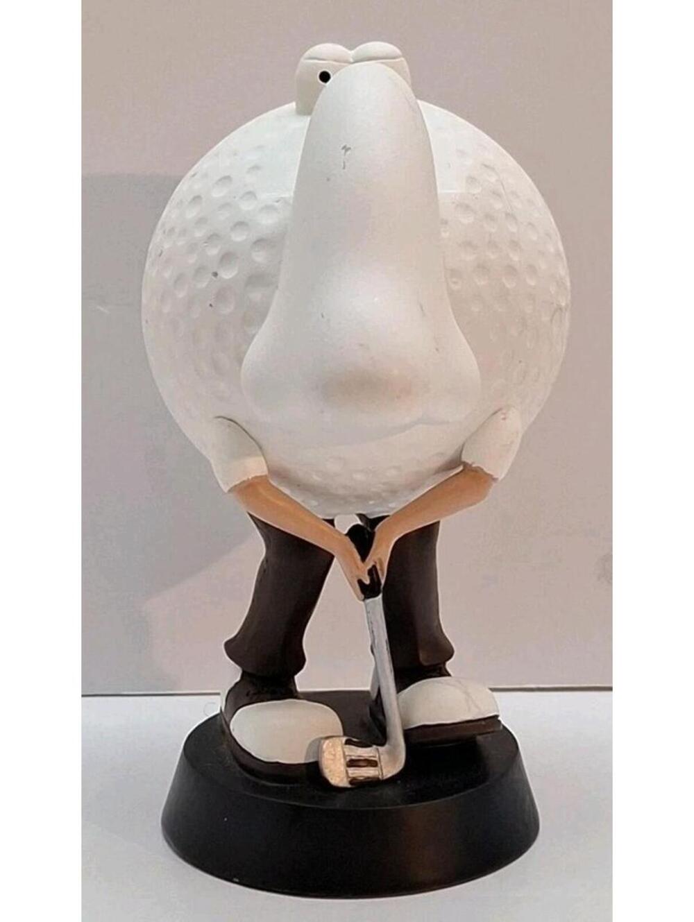 VTG Golf Eyeglass Golfer Figurine Eyewear Display Holder 5" High Gift